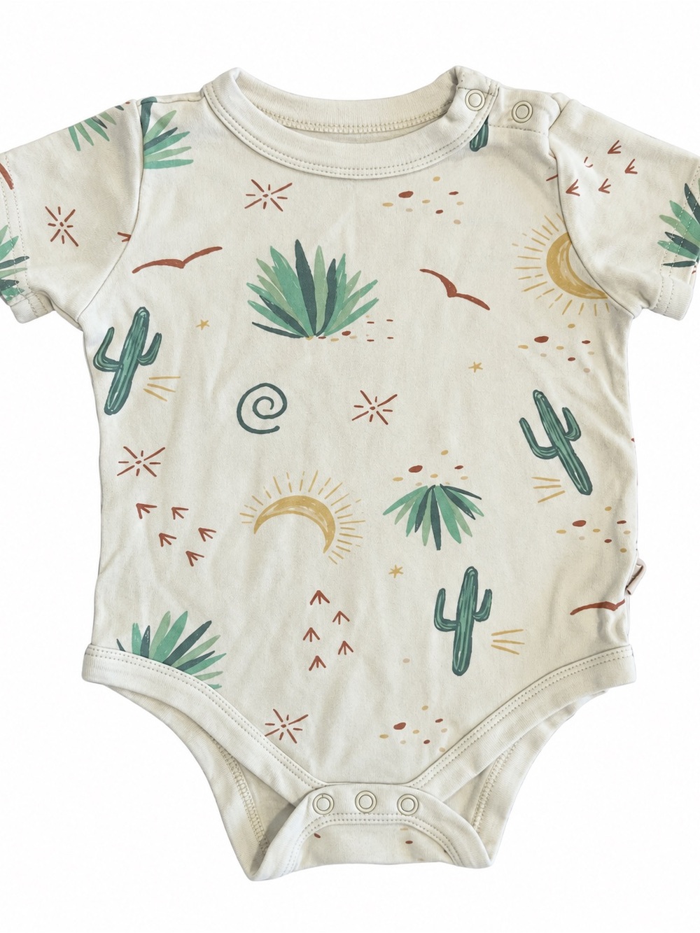 Goumi x Babylist Desert Cactus Bodysuit Baby 6-12M Organic Style